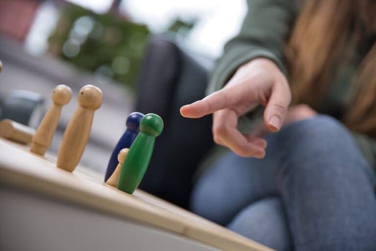 Spielfiguren im Therapieeinsatz